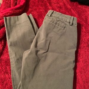 Olive green pants